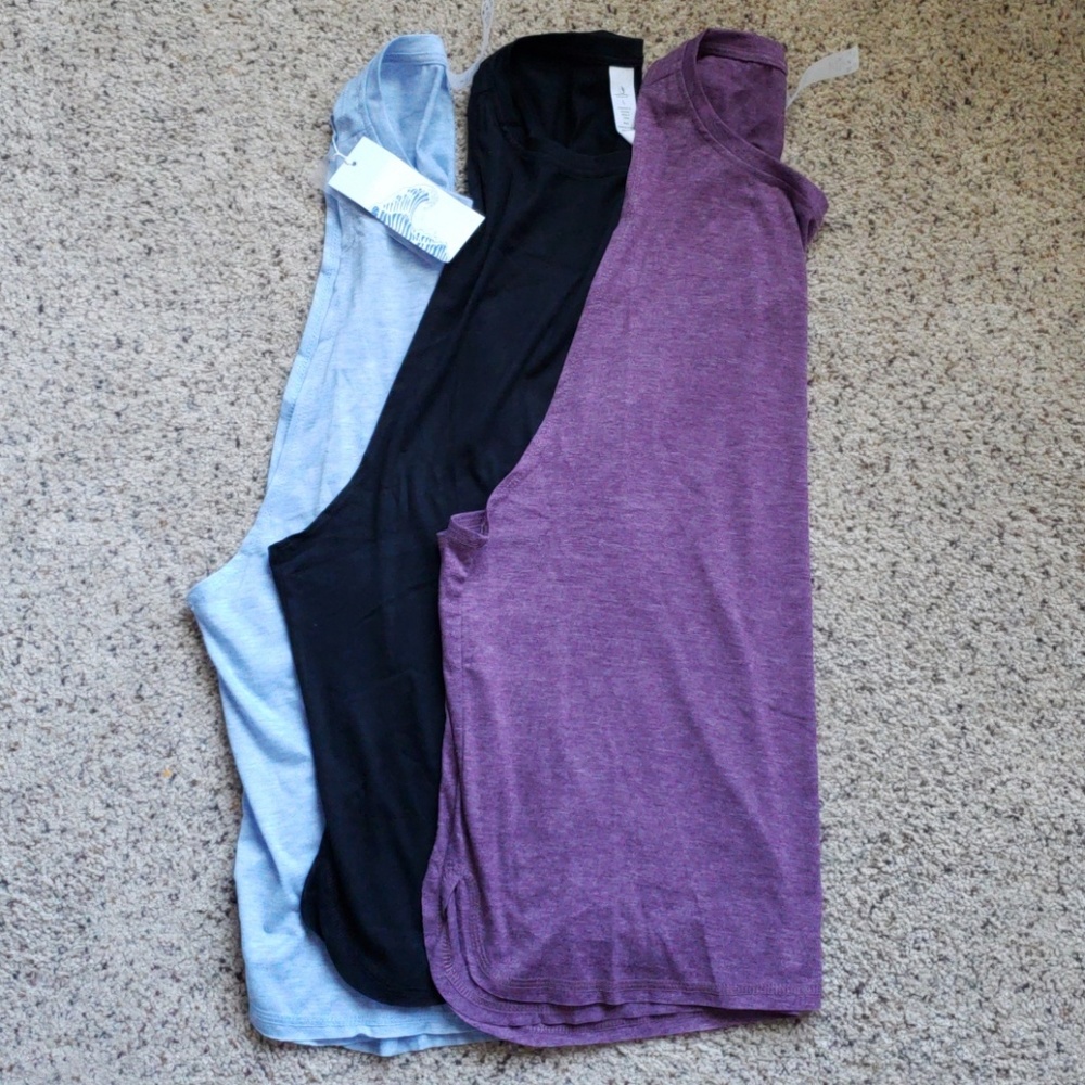 Workout tanks.
